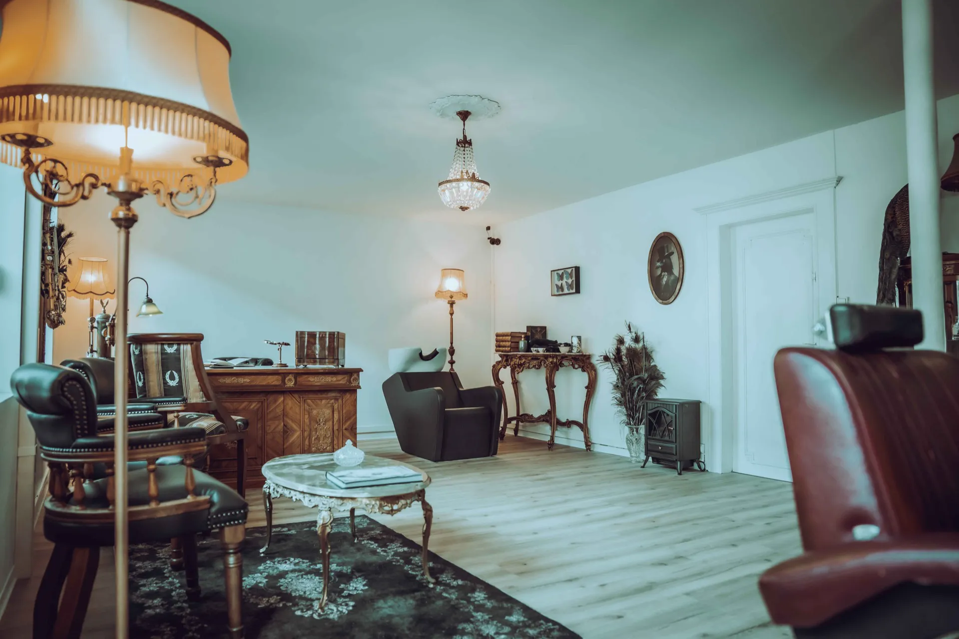 Salon de barbier à Colmar — Bazaar Barber, vue d'ensemble