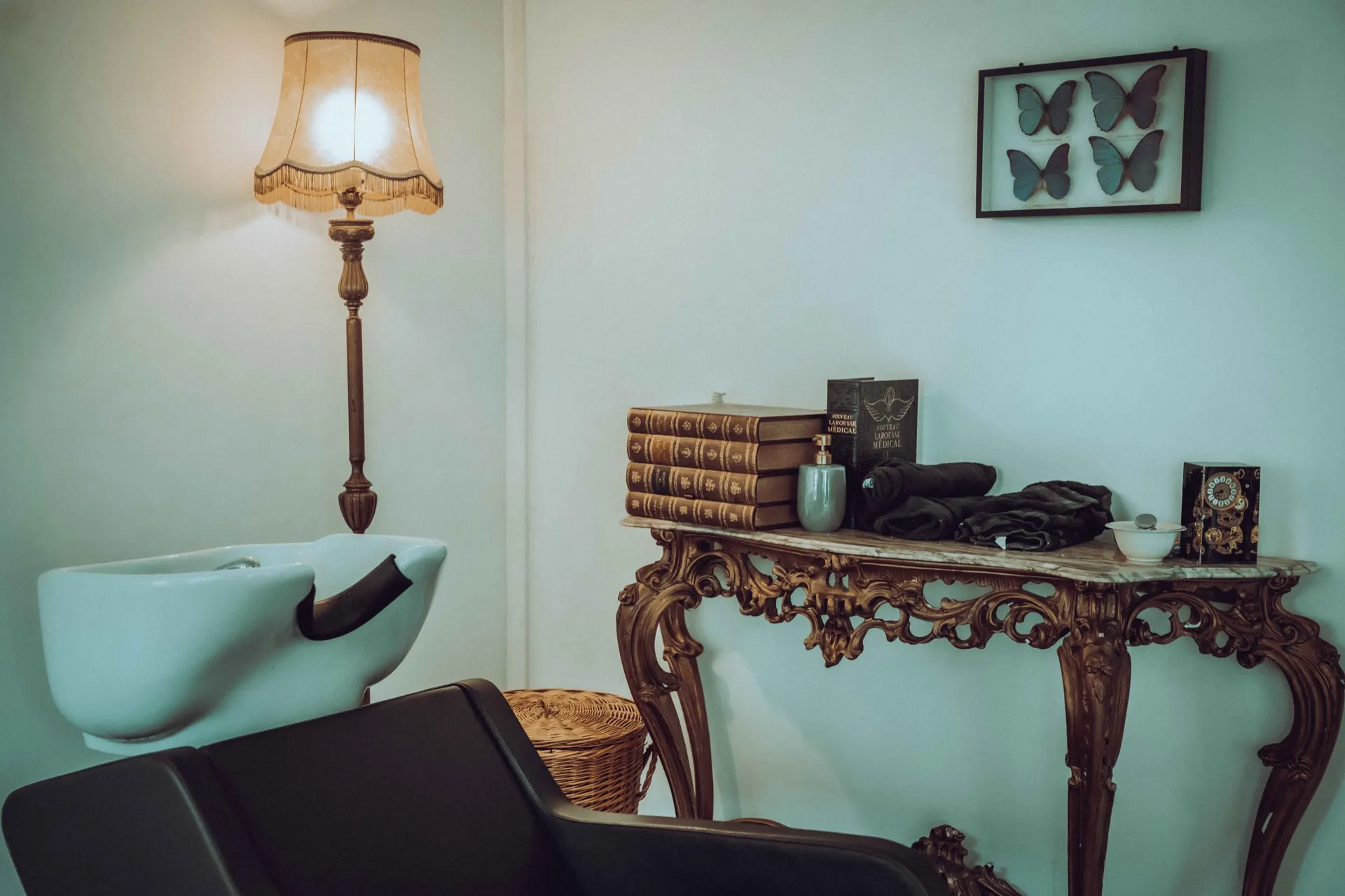 Bac shampoing vintage — Bazaar Barber Colmar