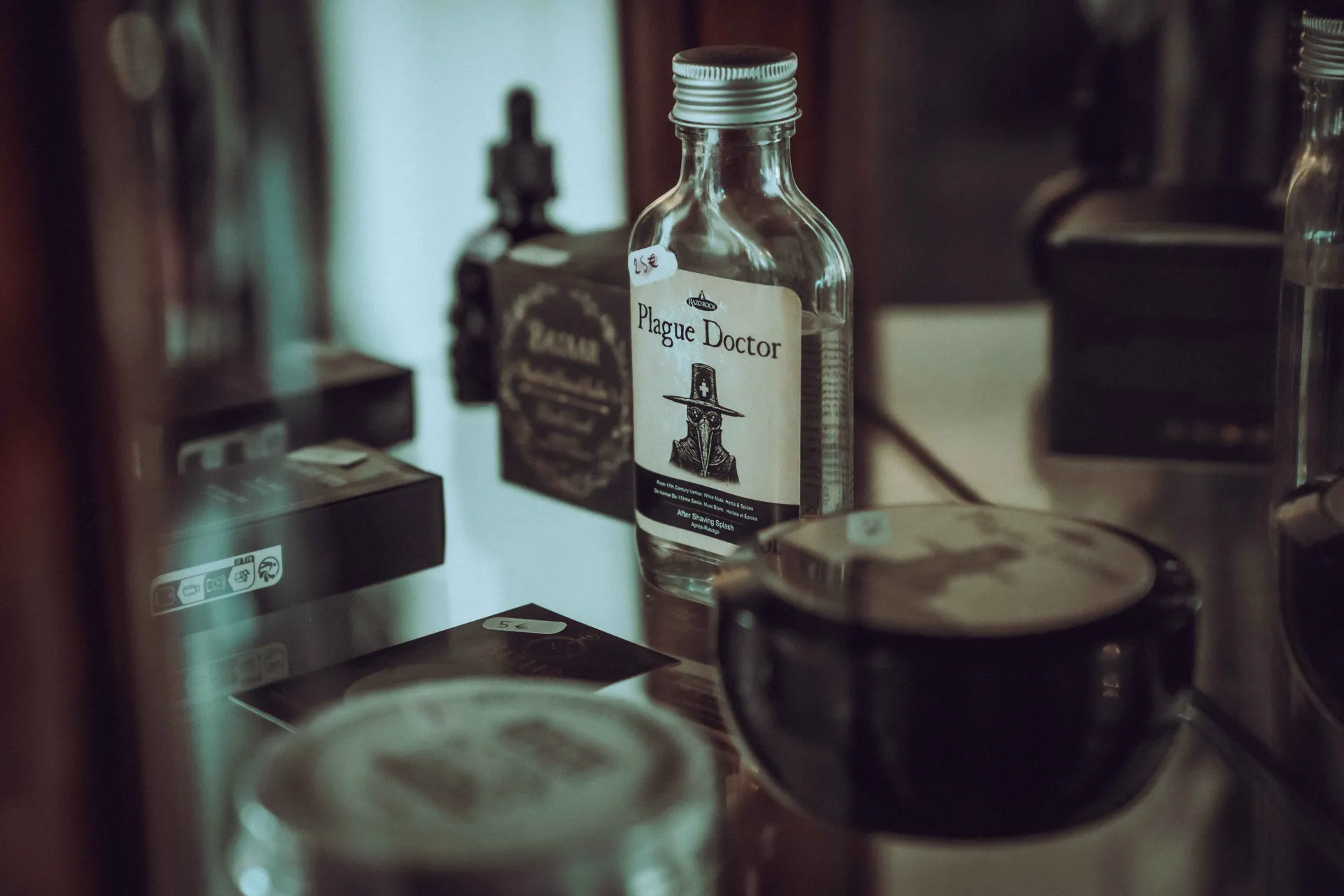 Produits de barbier sélectionnés par Axel
